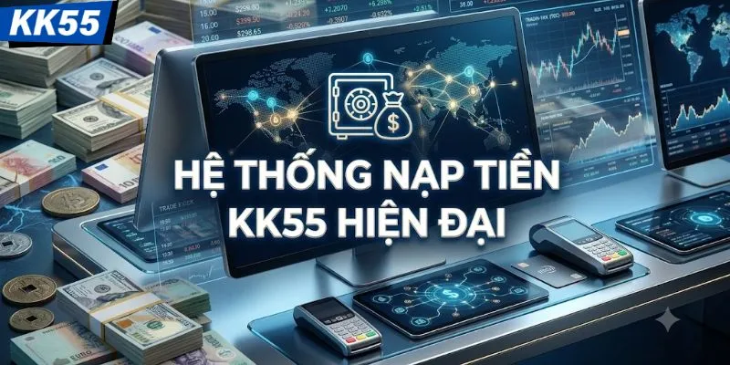 Hệ thống nạp tiền KK55 hiện đại
