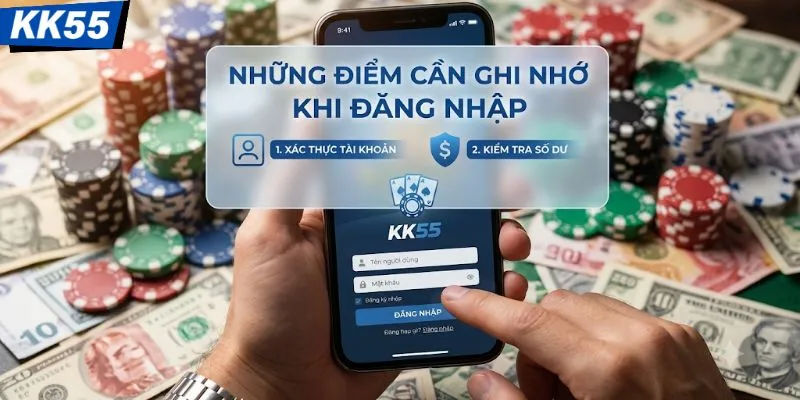 Những điểm cần ghi nhớ khi đăng nhập 
