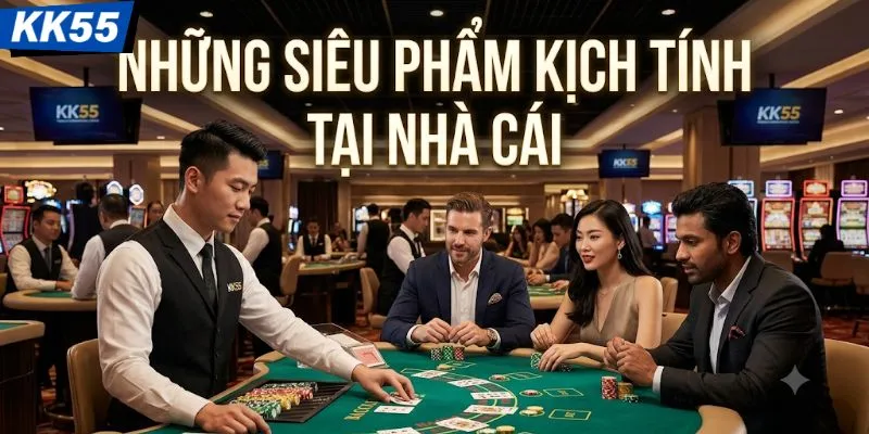 Những siêu phẩm kịch tính tại nhà cái 